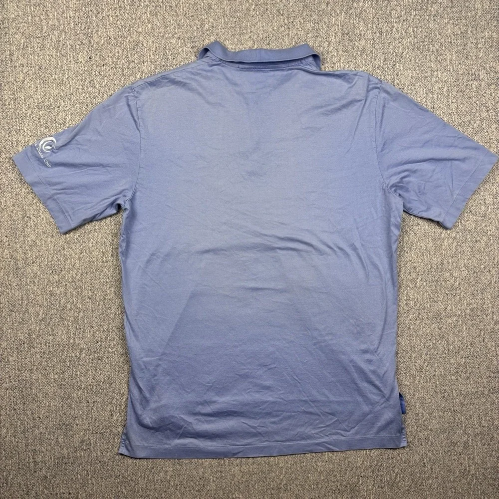 Polo Golf Ralph Lauren Polo Shirt Mens M Blue Pima Cotton Hammock Dunes Club